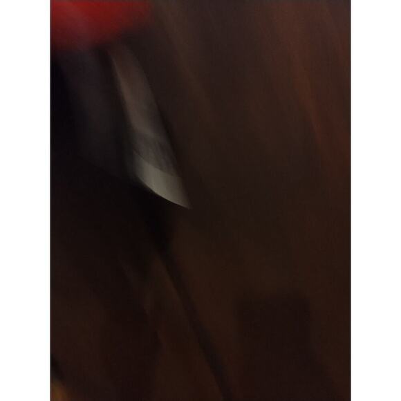 ZARA Small Red Holiday Christmas Tomato Blazer Jacket peplum lightweight cotton - Picture 2 of 12